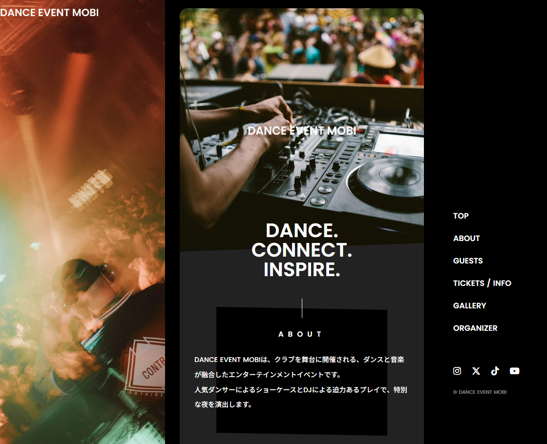 DANCE EVENT MOBI