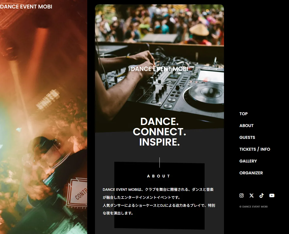 DANCE EVENT MOBI